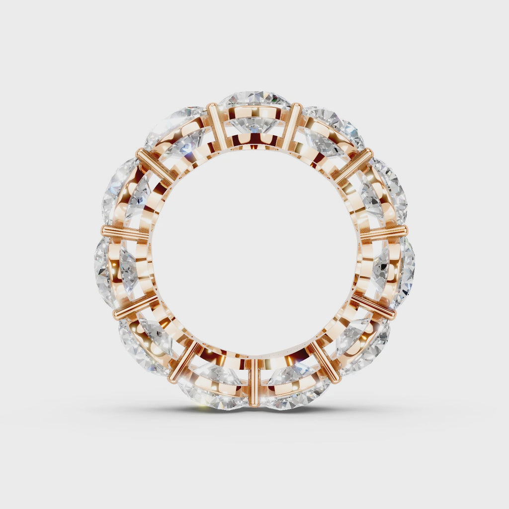 The Full Monty 11.00ct Lab Diamond Grown Eternity Ring Platinum or 18ct Gold