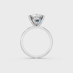 IGI 5.00ct Lab Grown Oval Diamond Solitaire Engagement Ring Platinum or 18ct Gold - The Montpellier Classic Oval