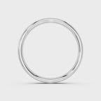 2.5mm Montpellier Fibonacci Wedding Band Platinum or 18ct Gold