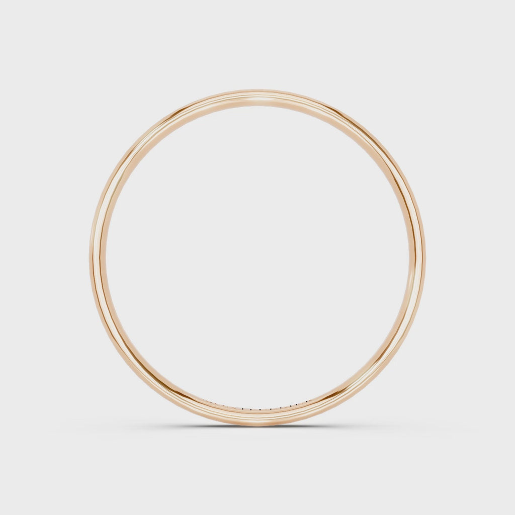 1.5mm Montpellier Fibonacci Wedding Band Platinum or 18ct Gold