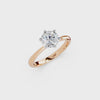 IGI 1.00ct Lab Grown Diamond Solitaire Engagement Ring - The Montpellier Classic 6 Claw
