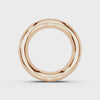 6.0mm Montpellier Fibonacci Wedding Band Platinum or 18ct Gold