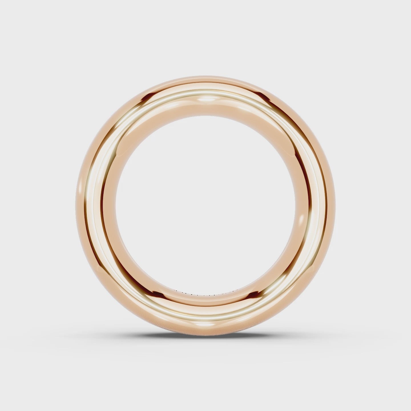 6.0mm Montpellier Fibonacci Wedding Band Platinum or 18ct Gold
