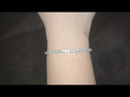 6.00ct LAB Diamond Line Bracelet Set in White Gold