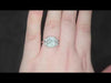 IGI 3.07ct D/VS1 Radiant Cut LAB Diamond Ring with Trapezoid Side Stones Set in Platinum