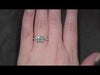 1.53ct D/VS2 LAB Princess Cut Diamond Ring with Diamond Shoulders set in Platinum