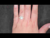 1.44ct F/VS LAB Diamond Halo Ring with Diamond Shoulders set in 9ct Yellow Gold