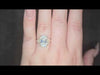 IGI 4.04ct D/VS2 Oval Cut LAB Diamond Ring with Fancy Diamond Shoulders Set in 18ct Yellow Gold