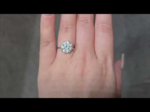 IGI 4.01ct J/SI2 Diamond Solitaire set in 18ct White Gold