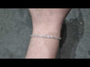 4.52ct Diamond Line Bracelet in 18ct White Gold