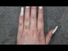 GIA 1.01ct Fancy Brownish Greenish Yellow Pear Cut Diamond Halo Ring Set in 18ct Yellow Gold