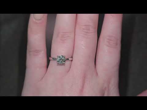 IGI 1.01ct D/VS1 LAB Diamond Solitaire set in Platinum
