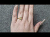 GIA 2.03ct Fancy Yellow Cushion Cut Diamond Ring