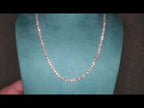 15ct LAB Diamond Tennis Necklace Set in 9ct White Gold