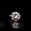 6.14ct Diamond Solitaire Ring