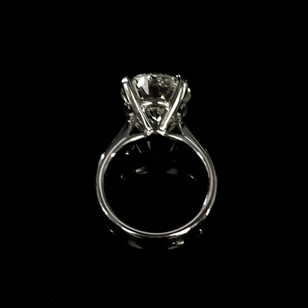 6.14ct Diamond Solitaire Ring