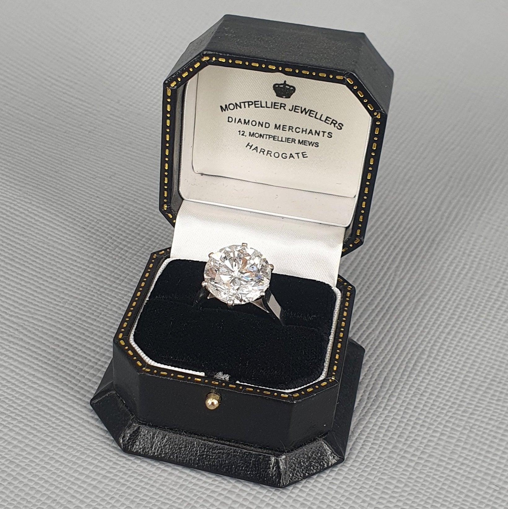 10.35ct Diamond Solitaire Ring