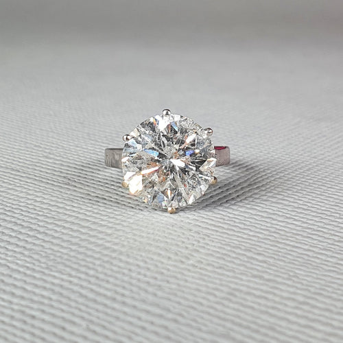 10.35ct Diamond Solitaire Ring - Montpellier Jewellers