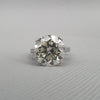 10.04ct Round Brilliant Cut Diamond Solitaire Ring