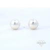 Classic Pearl Stud Earrings AAA Quality Akoya Pearls 6.5mm - 7.0mm