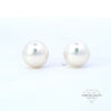 Classic Pearl Stud Earrings AAA Quality Akoya Pearls 7.5mm - 8.0mm