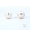 Classic Pearl Stud Earrings AAA Quality Akoya Pearls 8.5mm - 9.0mm