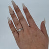 GIA 0.50ct G/SI1 Radiant Cut Diamond Solitaire with Diamond Shoulders set in Platinum