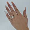 IGI 2.01ct F /VS1 LAB Diamond Pear Shape Solitaire Set In Platinum with Diamond Shoulders