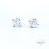 1.40ct H/SI Diamond Stud Earrings Set In 18ct White Gold