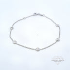 0.22ct Diamond Bracelet in 18ct White Gold