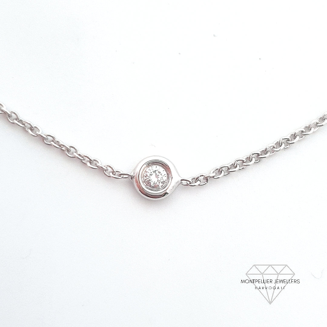 0.22ct Diamond Bracelet in 18ct White Gold