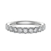Platinum 3.50mm Micro Set Diamond Full Eternity Ring