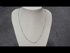 18ct White Gold Diamond Necklace