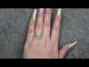 GIA 5.02ct L/SI1 Pear Cut Diamond Solitaire set in Platinum with Diamond Shoulders
